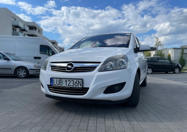 Opel Zafira cena 19900 przebieg: 286000, rok produkcji 2010 z Katowice małe 67